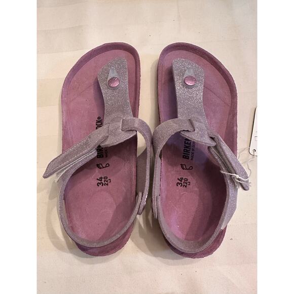 Birkenstock Kids Kairo HL Sandals Size 3 UK 34 Magic Galaxy Lavender - Picture 3 of 11